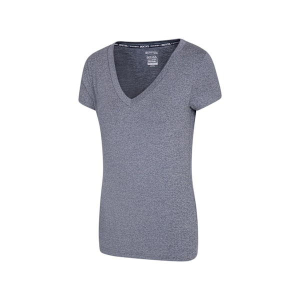 Mountain Warehouse Vitality V-ringad T-shirt Dam 14 UK Khaki Green 14 UK