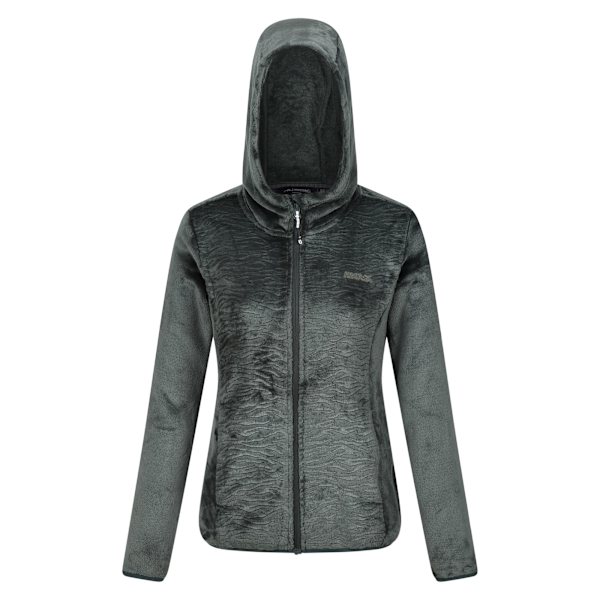 Regatta Dam/Kvinnor Julissa III Fluffy Full Zip Fleecejacka Darkest Spruce 10 UK