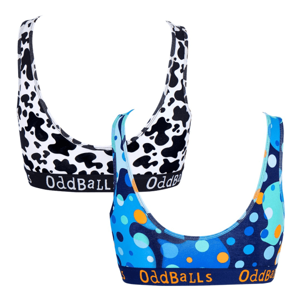 OddBalls Dam/Kvinnor Populär Bralette (2-pack) XS Flerfärgad Multicoloured XS
