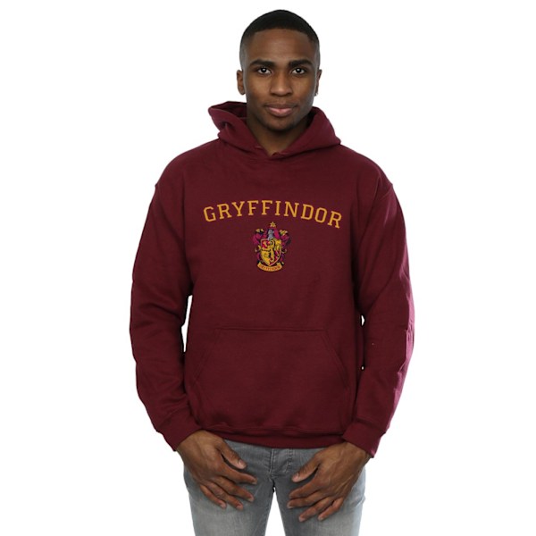 Harry Potter Herr Gryffindor Crest Hoodie L Bourgogne Burgundy L