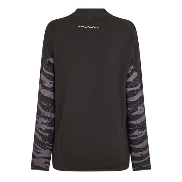 Gul Termisk Rash Guard för män S Svart Black S