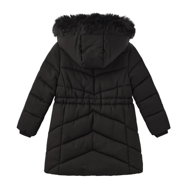 Firetrap Flickor Bubble Vadderad Jacka 9-10 År Svart Black 9-10 Years