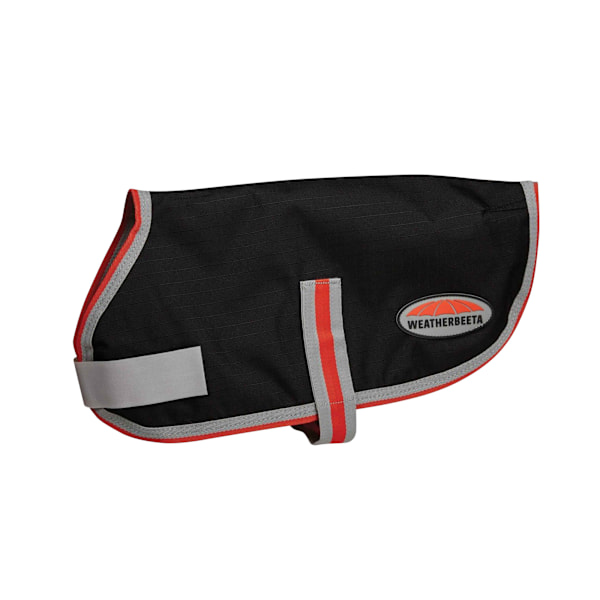 Weatherbeeta 1200d Therapy-tec Hundkappa 25cm Svart/Silver/Röd Black/Silver/Red 25cm