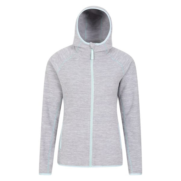 Mountain Warehouse Dam/Dam Lleyn II Melange Full Zip Hoodie Grey 10 UK