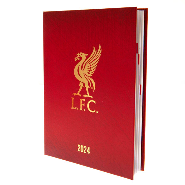 Liverpool FC 2024 A5 Dagbok One Size Röd/Guld Red/Gold One Size