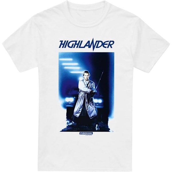 Highlander Herr Car T-Shirt M Vit White M