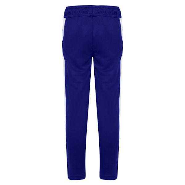 Finden & Hales Barn/Pojkar Stickade Träningsoverallsbyxor 5/6 Royal Blue/White 5/6 Years