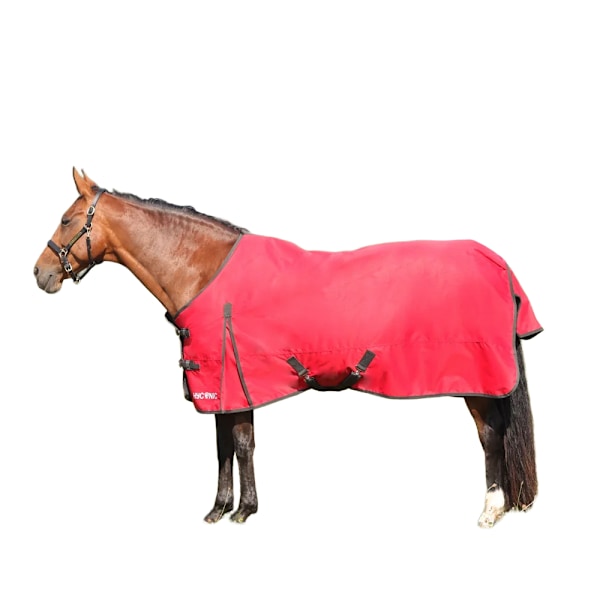 HYCONIC Standard-Neck 100g Hästtäcke 5´ 6 Röd/Grå Red/Charcoal 5´ 6