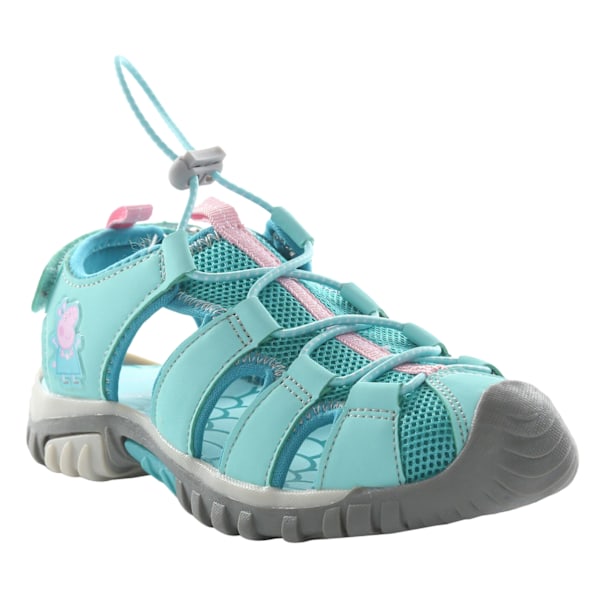 Regatta Barn/Barn Greta Gris Sandaler 4.5 UK Aruba Blå/Atla Aruba Blue/Atlantis 4.5 UK