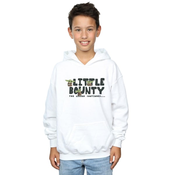 Star Wars The Mandalorian Boys Little Bounty Hunter Hoodie 12-1 White 12-13 Years