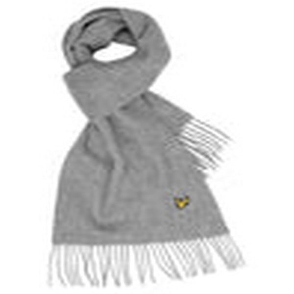 Lyle And Scott Unisex Vuxen Lammullsscarf One Size Gråmelerad Grey Marl One Size