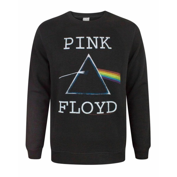 Förstärkt Män Dark Side Pink Floyd Sweatshirt S Svart Black S
