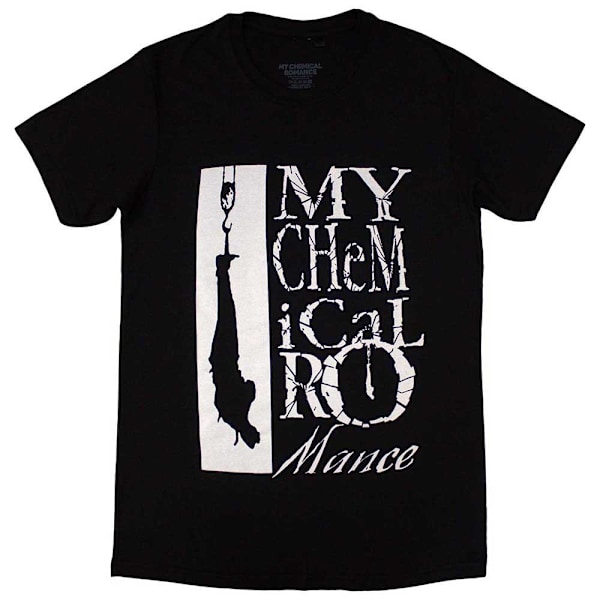 My Chemical Romance Unisex Adult Hangman T-Shirt M Svart Black M