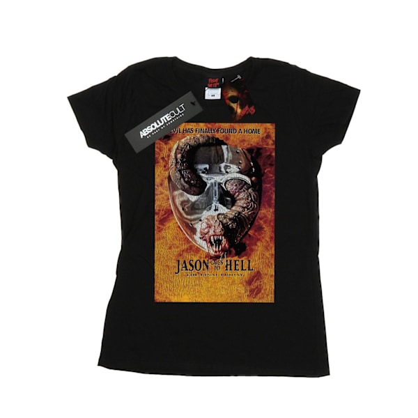 Fredagen den 13:e Dam/Dam Jason Goes To Hell Bomull T-shirt Black L