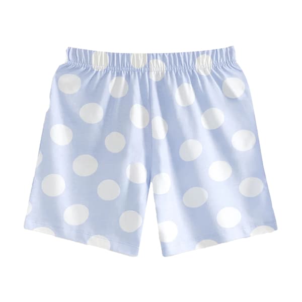 Disney Flickor Minnie Mouse Kort Pyjamasset (2-pack) 6-7 år Multicoloured Print 6-7 Years