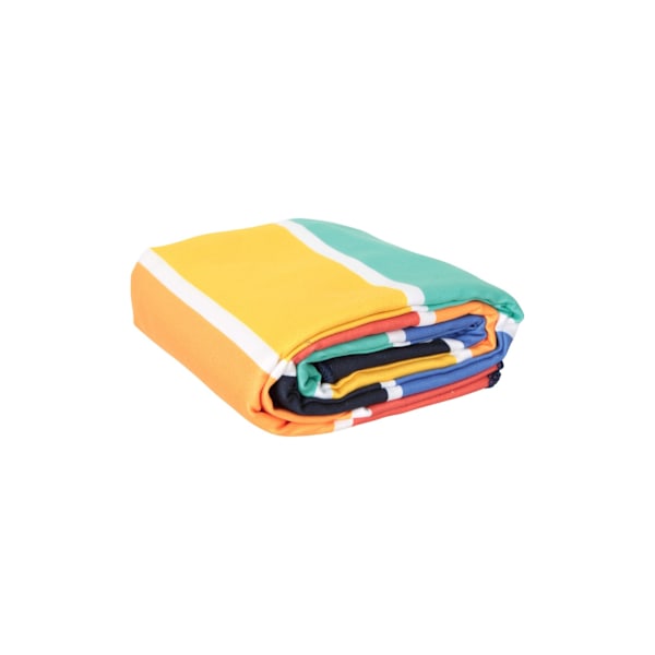 Mountain Warehouse Rainbow Microfiber Strandhandduk En Storlek Flerfärgad Multicoloured One Size