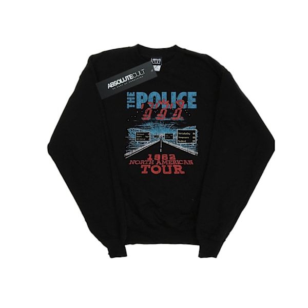 The Police Mens North American Tour V2 Sweatshirt 4XL Svart Black 4XL