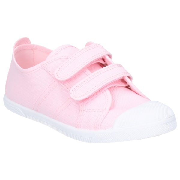 Flossy Sasha Girls Junior Touch Fastening Shoe 1 UK Pink Pink 1 UK