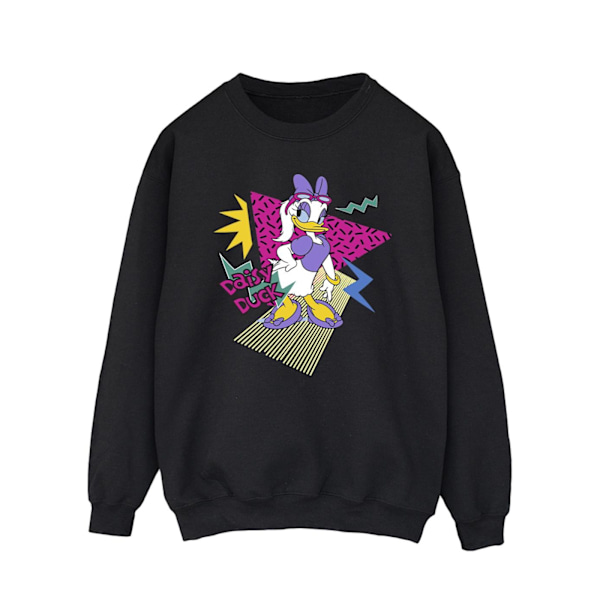 Disney Mens Daisy Duck Cool Sweatshirt XL Svart Black XL