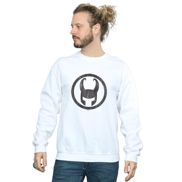 Marvel Herr Loki Icon Sweatshirt 4XL Vit White 4XL