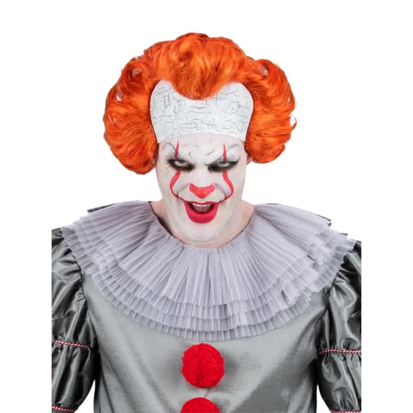Det Kapitel 2 Pennywise Peruk för Män One Size Orange Orange One Size