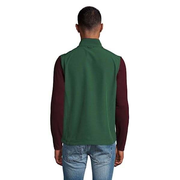 SOLS Herr Rallye Soft Shell Bodywarmer Jacka M Flaskgön Bottle Green M