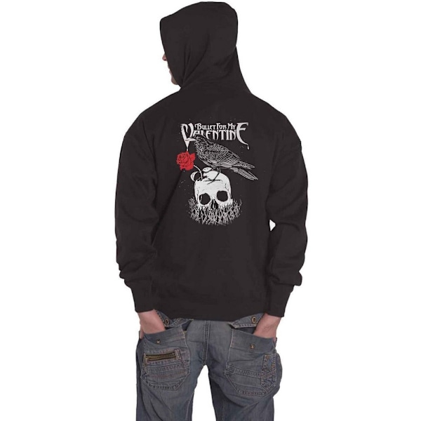 Bullet For My Valentine Unisex Raven Logo Pullover Hoodie Black S