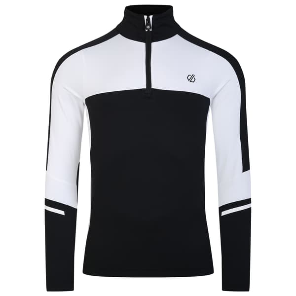 Dare 2B Herr Speed Core Stretch Half Zip Underställströja XXL Sva Black/White XXL