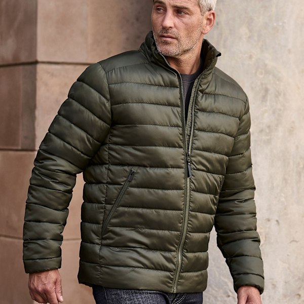 Tee Jays Unisex Adult Lite Recycled Padded Jacket XS Deep Green Deep Green XS