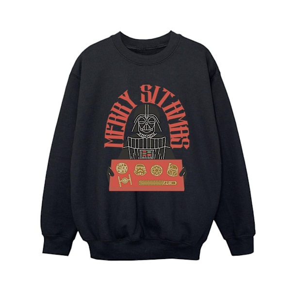 Star Wars Boys Episode IV: A New Hope Merry Sithmas Sweatshirt Black 3-4 Years