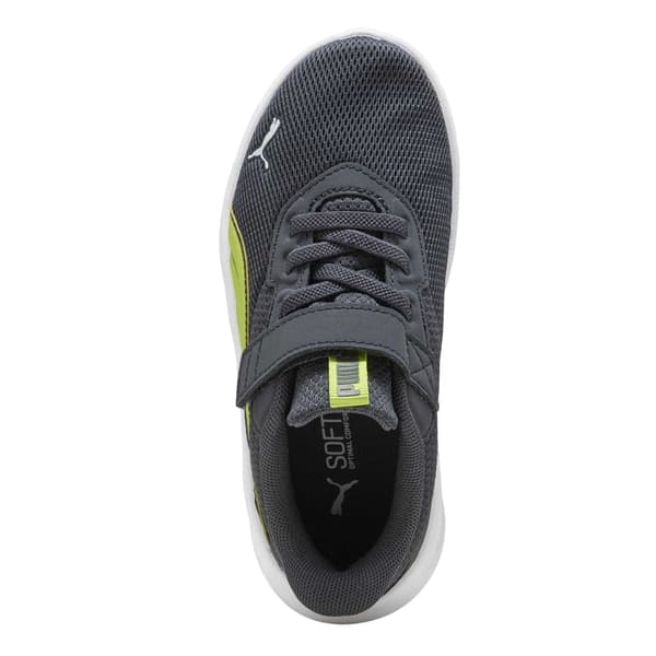 Puma Barn/Kids FlexFocus Träningsskor 2 UK Grå/Volt Grey/Volt 2 UK