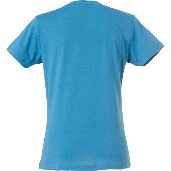 Clique Dam/Dam T-shirt Enfärgad M Turkos Turquoise M