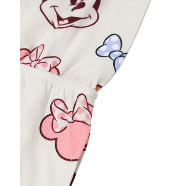 Disney Flickor Minnie Mouse Playsuit med heltäckande tryck 7-8 år Mul Multicoloured Print 7-8 Years