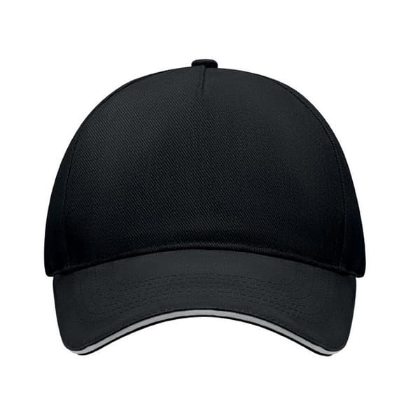 MidOcean Singa 5-panels keps One Size Vit/Svart White/Black One Size