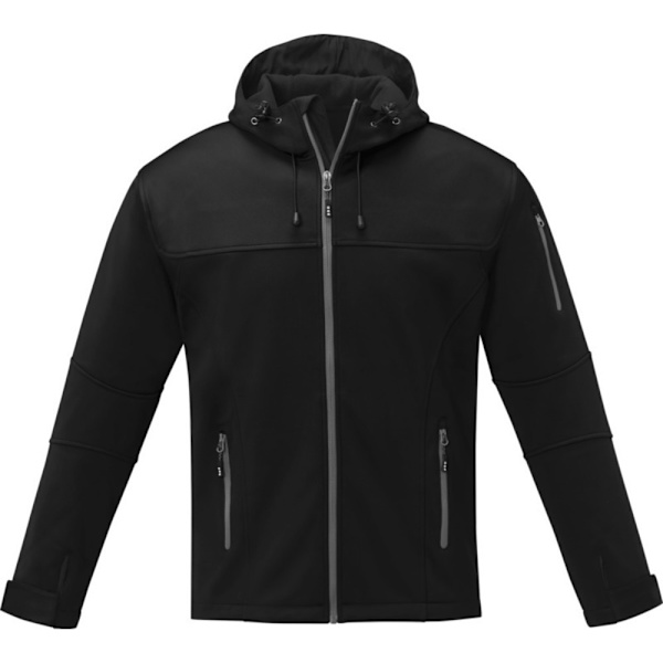 Elevate Match Soft Shell Jacka XS Solid Black Solid Black XS