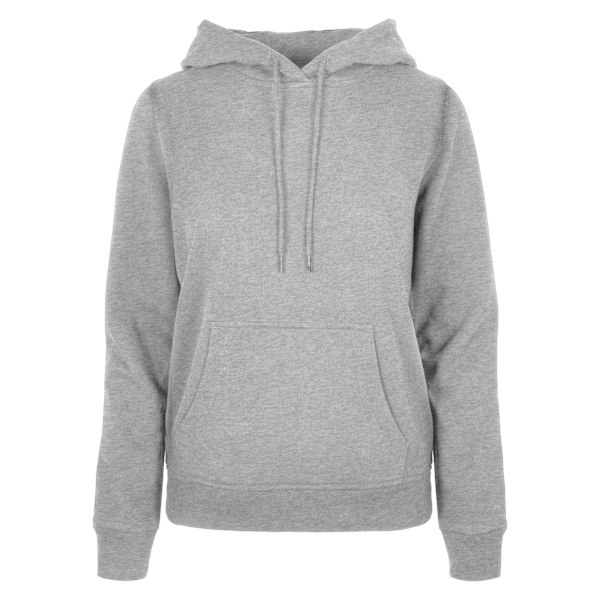 Bygg ditt varumärke Dam/Dam Basic Hoodie S Heather Grey Heather Grey S