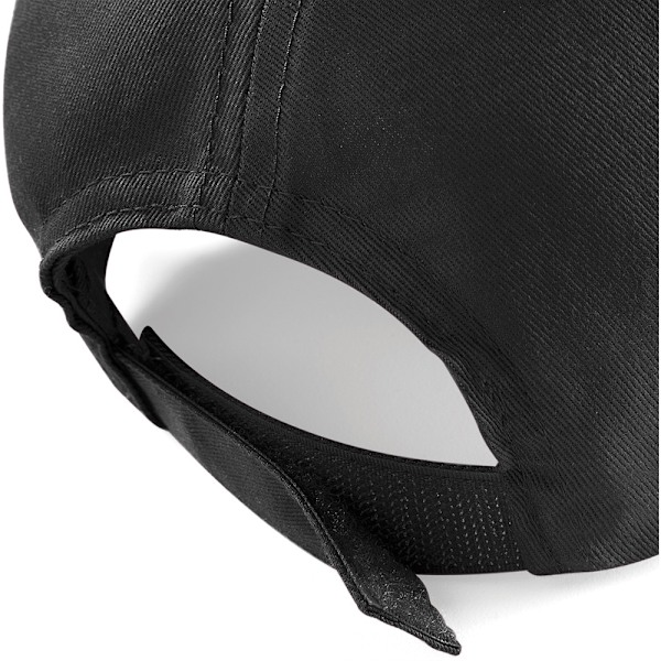 Beechfield Unisex Original 5-Panel Baseballkeps i enfärgad design, One Size Black One Size