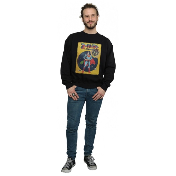DC Comics Herr Superman International Cover Sweatshirt XL Svart Black XL