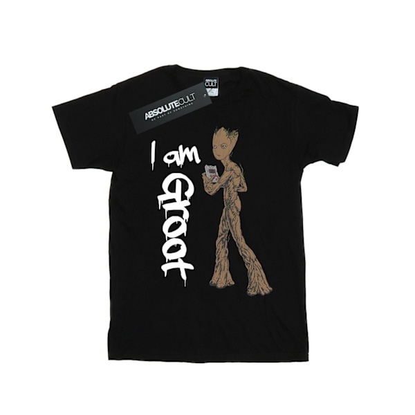 Marvel Dam/Damer Avengers Infinity War Graffiti Groot Cotto Black L