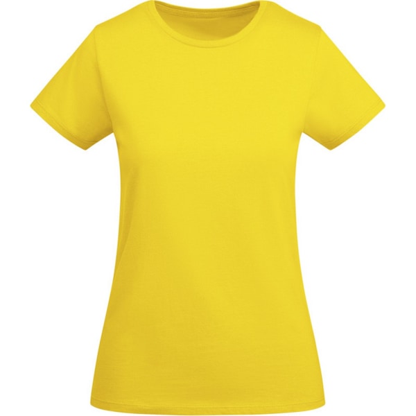 Roly Dam/Dam Breda Kortärmad T-shirt XL Gul Yellow XL