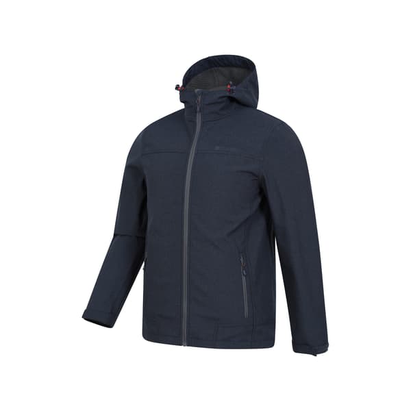 Mountain Warehouse Reykjavik Softshell Vindtät Jacka Herr M Navy M
