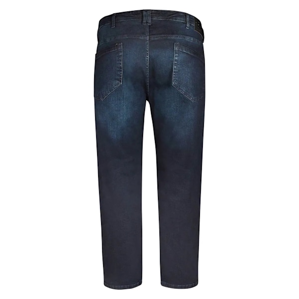 Duke Herr D555 Daniel Tapered Leg Kingsize Jeans 52S Blåsvart Blue Black 52S