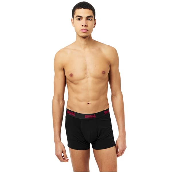 Lonsdale Herr Camo Boxershorts (2-pack) M Rost/Svart Rust/Black M