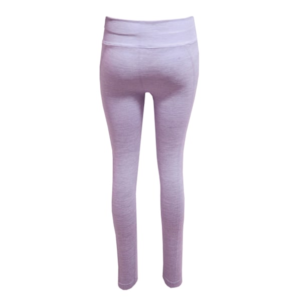 TriDri Womens/Ladies Melange Sculpted Seamless 3D Leggings M Lila Lilac M