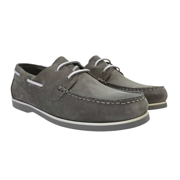 Jack Wills Herr Båtskor i Läder 8 UK Grå Grey 8 UK