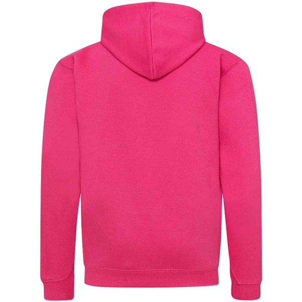 Awdis Barn/Barn Varsity Hoodie 7-8 År Hetrosa/Fransk Marinblå Hot Pink/French Navy 7-8 Years