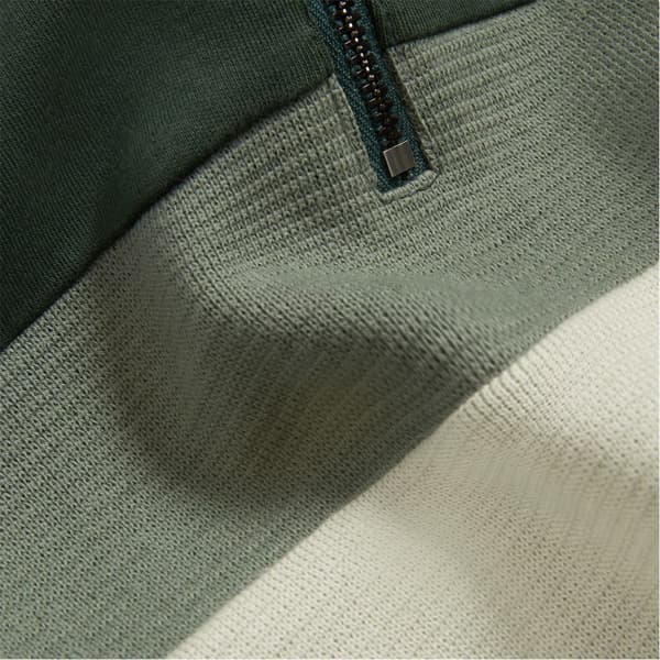 Ted Baker Herr Quarter Zip Fleecetopp L Grön Green L