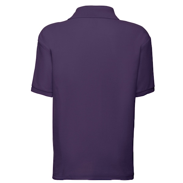 Fruit of the Loom Barn/Barn 65/35 Enfärgad Pique Poloskjorta 5 Purple 5-6 Years