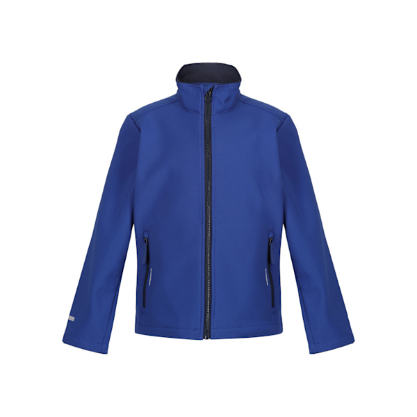 Regjun Barn/Barn 2 Lag Mjuk Skaljacka 32In Ny Royal/ New Royal/Navy 32In