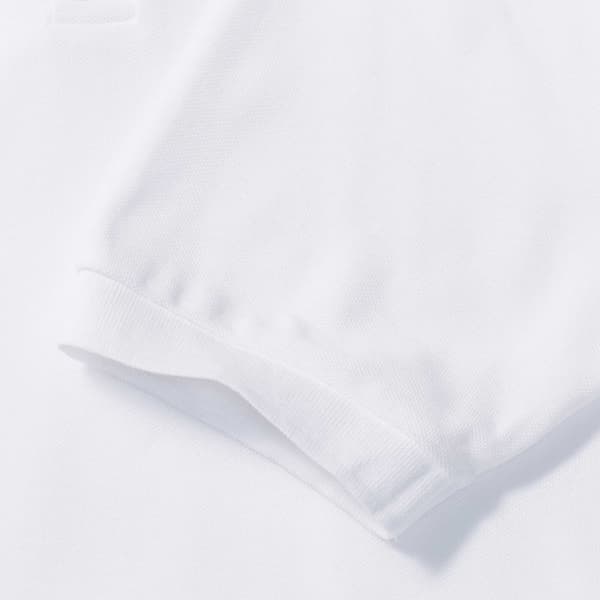 Russell Herr Classic Kortärmad Polycotton Pikétröja M Vit White M